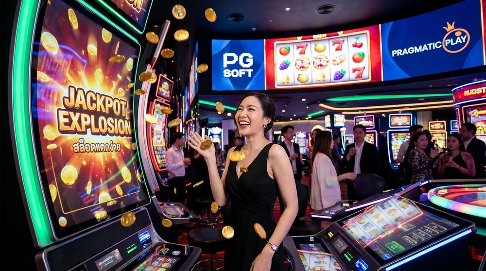 รวมเกมสล็อตค่ายดัง PG Soft Pragmatic Play Joker369 แจ็คพอตแตกง่าย